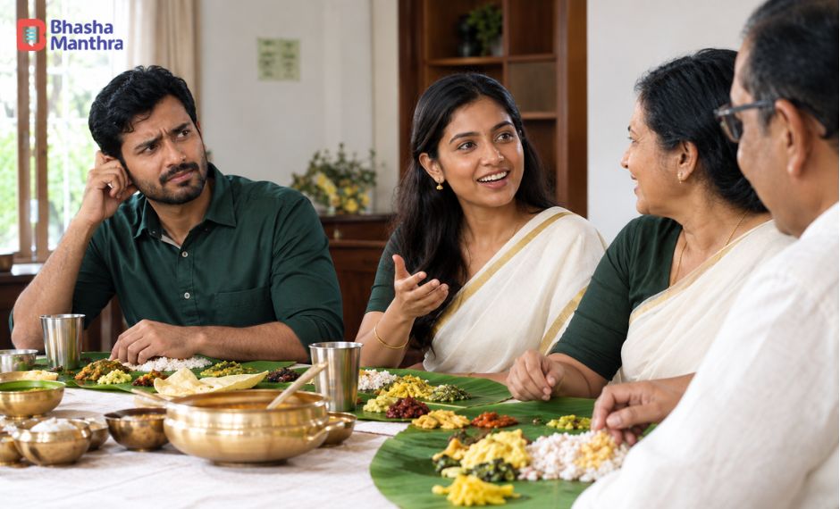 Nodding Along at the Sadya: Why So Many Adult Malayalis Can’t Follow Malayalam Anymore